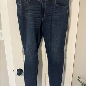 Old Navy Womens Dark Wash Skinny Jeans
